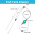 Petzlifeworld Fish Tank Cleaner and Aquarium Water Changer Siphon with a Thinner Water Tubing. Perfect for Cleaning Small Fish Tanks, Gravel Vacuu...