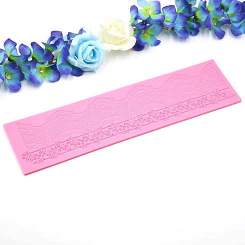 Cake Lace Mold, Lace Fondant Molds Silicone Lace Molds for Cake Decorating, cupcake top decoration...