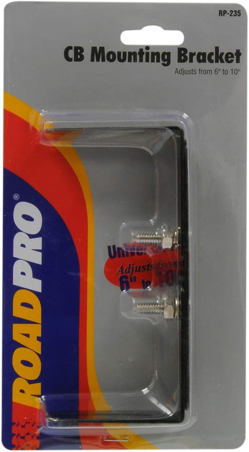 ROADPRO RP-235 Adjustable Universal Mounting Bracket for CB/Ham Radio & Scanners...