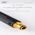 home car washing water gun water pipe connector set garden clean hose to pour flowers sprinkle (Black King Kong alone)...