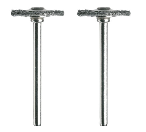 Dremel 428-02 Carbon Steel Brushes (2 Pack), 3/4" Diameter...