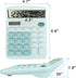 Basic Calculator with Comfortable Large LCD Display, 12 Digits Calculators Desktop, Tilt Screen, Big Button, Desk Calculator with Dual Power (Sola...