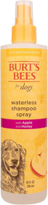Burt's Bees for Pets Naturally Derived Waterless Shampoo Spray with Apple and Honey - Dry Dog Shampoo for All Dogs and Puppies - Cruelty Free, 10 ...