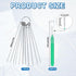 30pcs Shower Head Cleaner Tools, Shower Head Cleaning Brushes Multi-Sized Tiny Showerhead Cleaner Picks for Small Hole Anti-Clogging Cleaning Brus...