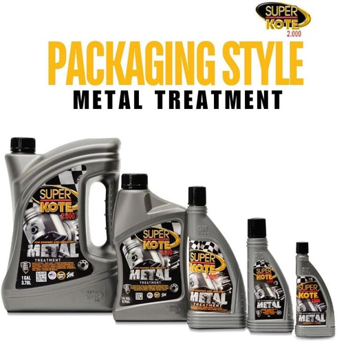 Engine Treatment SUPERKOTE 2000 / Metal Treatment/Super Lubricant/Heavy Duty/Anti Friction/Engine Metal Treatment/Lube/EP/Automotive/Cars / 8oz...