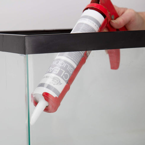 Aquascape 82000 Clear Silicone Sealant Safe for Fish and Plants, 10.1-Ounce Caulk Tube...