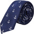 AUSKY 4 PACKS Mens Slim Tie 2 inch Wide Fashion Textured Skinny neckties for Men Boys...