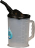 WirthCo 94026 Funnel King Heavy Duty Graduated Measuring Container with Black Spout - 87 oz. Capacity...