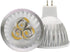 MR16 LED Bulbs MR16 3W LED Warm White Light Bulbs GU5.3 MR16 LED Bulbs 12V 3W LED Spotlight Bulbs for for Landscape Recessed Track Lighting,20W Ha...