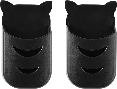 Universal Remote Holders for TCL/ Hitachi/ LG/ Sharp/ Insignia/ Sanyo/ Hisense/ Toshiba/ Element/ RCA Roku Remote Black (2 Pack)...