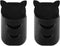 Universal Remote Holders for TCL/ Hitachi/ LG/ Sharp/ Insignia/ Sanyo/ Hisense/ Toshiba/ Element/ RCA Roku Remote Black (2 Pack)...
