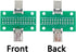 2pcs USB 3.1 Type C Male to Female Test Board with PCB Board 24 Pins 2.54 mm Double Sided Connector Socket for Data Line Wire Cable Transfer...