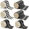 Play Road Tape for Toy Cars Trains 6-Pack Black Car Track Tape, Parking Spot Stick to Floors and Table Flat Surface,No Residue, for Kids Gift (TAP...