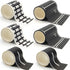 Play Road Tape for Toy Cars Trains 6-Pack Black Car Track Tape, Parking Spot Stick to Floors and Table Flat Surface,No Residue, for Kids Gift (TAP...