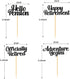 48 Pieces Happy Retirement Cupcake Toppers, Officially Retired Hello Pension Adventure Begins Cupake Picks for Farewell Party Supplies Decor(Black...