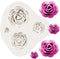 Rose Mold Rose Flower Silicone Fondant Cake Molds For Cupcake Topper Cake Decoration Chocolate Candy Polymer Clay Gum Paste...