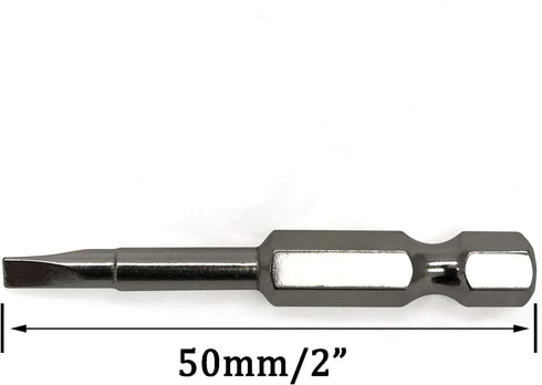 NGe Triangle Screwdriver Bit Set, 6 Pieces Triangle Screw Head, 2 Inch Length, 1/4” Hex Shank, Pack of TA18, TA20, TA23, TA25, TA27, TA30...