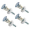 Baby Gate Threaded Spindle Rod, 4pcs M10 Threaded Spindle Rods Replacement Hardware Parts Kit, Screws Rods Adapter Bolts for Baby & Pet Pressure M...