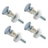 Baby Gate Threaded Spindle Rod, 4pcs M10 Threaded Spindle Rods Replacement Hardware Parts Kit, Screws Rods Adapter Bolts for Baby & Pet Pressure M...