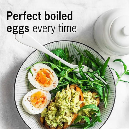 BeepEgg Basic Red – Egg Timer for Boiling Eggs – Musical Egg Cooker for Soft, Medium, Hard Boiled Eggs – Food Safe – Singing Floating Egg Timer – ...