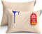 Utopia Bedding Waterproof Pillow Protectors Zippered Queen Size (2 Pack, Beige), Zippered Pillowcases, Bed Bug Proof Pillow Encasement Covers 20 x...