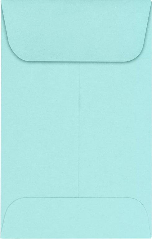 LUXPaper Coin Envelopes, Seafoam, 2 1/4-Inch x 3 1/2-Inch, 50-Count...