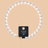 KUDES Exquisite and Adjustable Dog Necklace: Elegant Classic Pearl Collar Necklace Accessories for Dogs, Occasions and Gatherings (2XL(18.8-21.6 I...