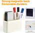 Simetufy Magnetic Dry Erase Marker Holder, Whiteboard Marker Holder, Magnetic Pen Holder, Magnetic Marker Holder for Fridge, Whiteboard, Locker, M...