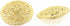 Bezelry 8 Pieces Metal Lacework Filigree Metal Shank Buttons. 30mm (Gold)...