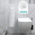 Conworld Toilet Paper Holder for 4 Roll Tissue, Over The Tank Toilet Paper Holder, Stainless Steel Rustproof Toilet Paper Storage Wall Mount, for ...