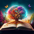 Life Tree of Book 5D Diamond Painting Kits for Adults, DIY Diamond Art Life Tree of Book Diamond Painting Kits Full Drill Crystal Rhinestone Embro...
