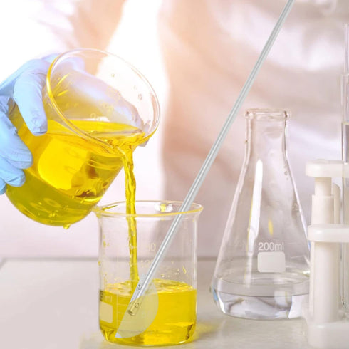 iplusmile Stainless Steel Mixing Paddle, Lab Stirring Tool, Laboratory Stirring Rod for Chemistry Science Experimental Flask Stirring Bar Lab Stir...