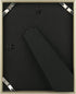 Frametory, 8x10 Gold Aluminum Picture Frame - Set of 1 - Ideal for Displaying 5x7 Photos with Mat or 8x10 Without Mat - Real Glass Front - Simple ...