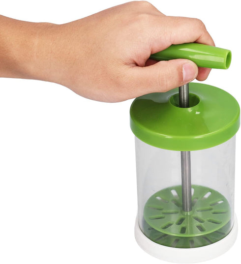 Hand Mixers, Whipping Cream Dispenser Manual Milk Frother Creamer DIY Hand Cream Mixer Cake Hand Pump Frother Whip Cream Maker for Kitchen Baking...