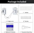 Fridge Lock, Upgraded Refrigerator Lock Combination, Freezer Lock for Upright Freezer, Cabinet Lock with Code for Child Safety, Refrigerator Lock ...