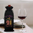 Cool 21st Birthday Gifts for Her Him Wine Bag, 21 Year Old Birthday Gifts for Her Women Men, Happy Anniversary 21st Birthday Party Decorations for...