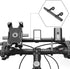Bicycle Extension Bracket?Aluminum Alloy Bike Double Handlebar Extender for Holding Bicycle Speedometer, Phone Light Mount Holder(Black)...
