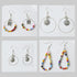 XKCWXY 755Pcs Beading Hoop Earrings for Jewelry Making,with Earring Finding Teardrop Round Beading Hoop,Earring Hooks and Backs,Jump Rings, Silver...