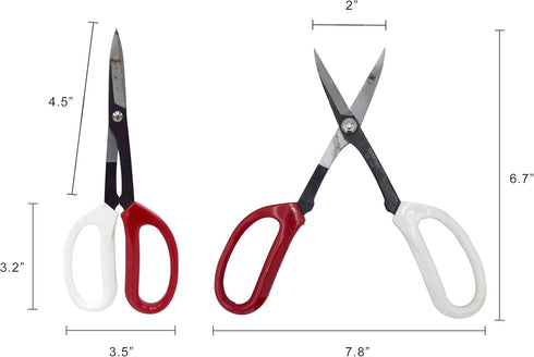 Zenport ZS104 Deluxe Scissors, Garden/Craft/Horticulture, 8-Inch Long...