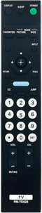 RM-YD025 Replaced Remote fit for Sony TV KDL-46S4100 KDL-40S4100 KDL-52S4100 KDL-22L4000 KDL-40S504 KDL-19M4000 KDL-40S5100 KDL-40SL150 KDL-40V510...