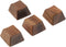 YMDK Wooden Keycap Solid Walnut Wood Keycap Novelty Keycaps Spacebar Esc Arrow Keys OEM Profile for Cherry MX Mechanical Keyboard (Arrow 4 Keys R1...