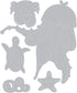 Sizzix Under the Sea Dies, Multicolor...