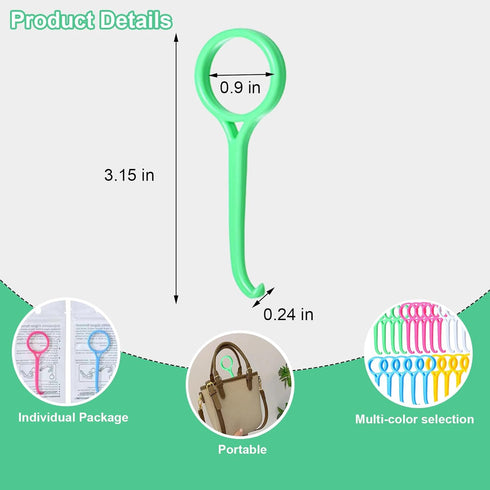Aligner Removal Tool, Portable Clear Aligner Removal Tool for Invisalign Removable Retainers, Braces, Aligners Remove Hook Pull Tool (8PCS)...
