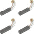 PATIKIL Carbon Brushes 0.6x0.2x0.2 Inch for Electric Motors Power Tool Angle Grinder Table Saw Spare Part Repair, 4 Pack...