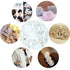 10mm White Flatback Imitation Pearls Resin Pearl Beads Half Pearls Beads for DIY Crafts Making 180pcs (Ivory)...