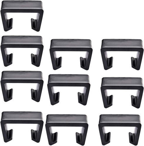 Wicker Patio Furniture Clips, Chair Couch Clip Sectional Connector for Outdoor Garden Rattan Aligment Rattan Furniture Clamps,10Pieces...