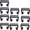 Wicker Patio Furniture Clips, Chair Couch Clip Sectional Connector for Outdoor Garden Rattan Aligment Rattan Furniture Clamps,10Pieces...