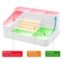 ANRUI Nail Drill Machine & Bits Storage Box, Plastic Nail desk organizer of 28 Holes Nail Drill Holder, Professional Nail Drill Grinding Bit Holde...