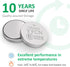CR2450 Battery 3V Lithium Battery 20 Count Pack CR2450 Batteries - 10 Years Shelf Life - CR 2450 Coin Cell Batteries for Key Fob, Remotes, Flamele...
