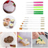 Cookie Decorating Kit Supplies Including 2 Acrylic Cookie Turntable 6 Cookie Scribe Needle 4 Silicone Mesh Mats 6 Cookie Decoration Brushes 8 Rubb...